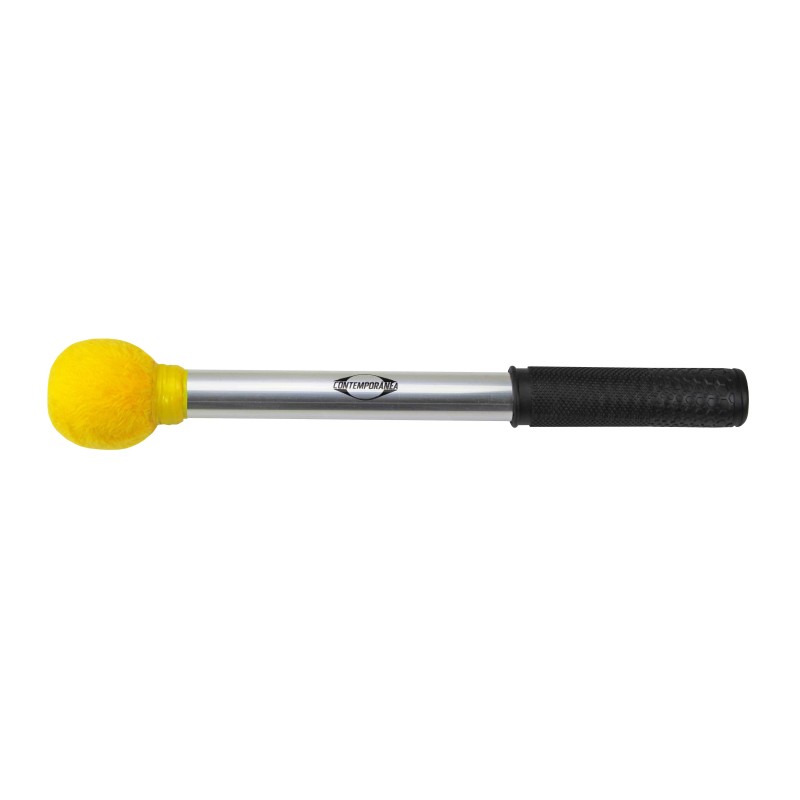 Mailloche de surdo alu 35cm - Jaune
